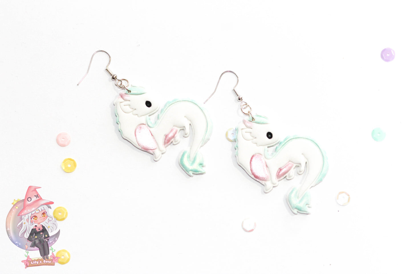 Kawaii Dragon Earrings