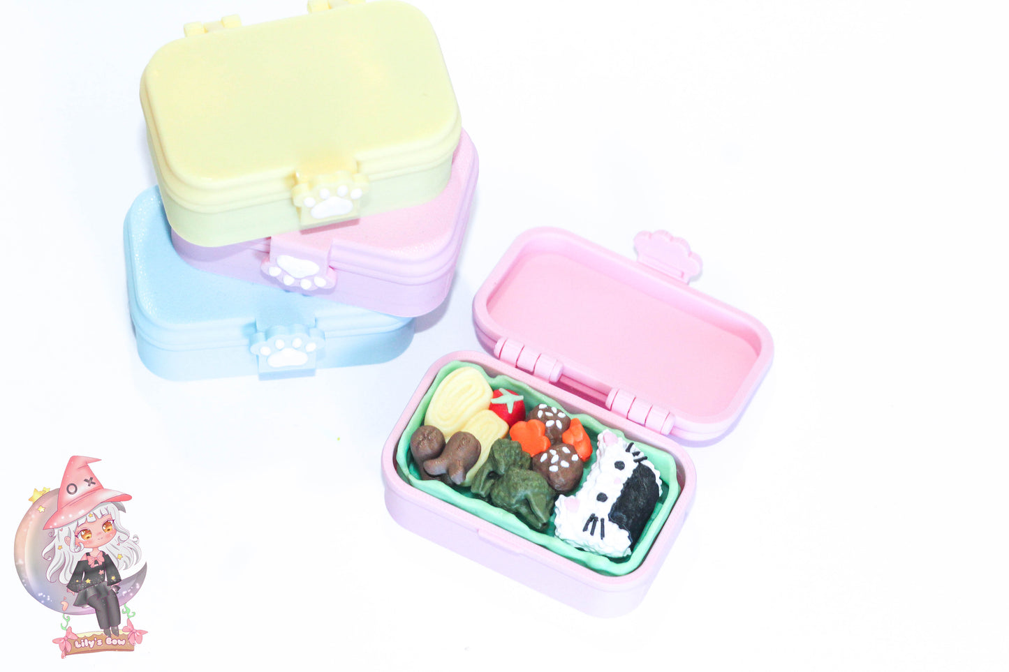 Kawaii Kitty Bento Box Clicker