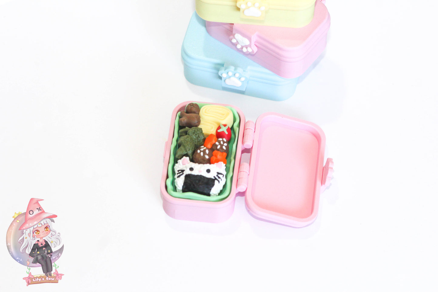 Kawaii Kitty Bento Box Clicker