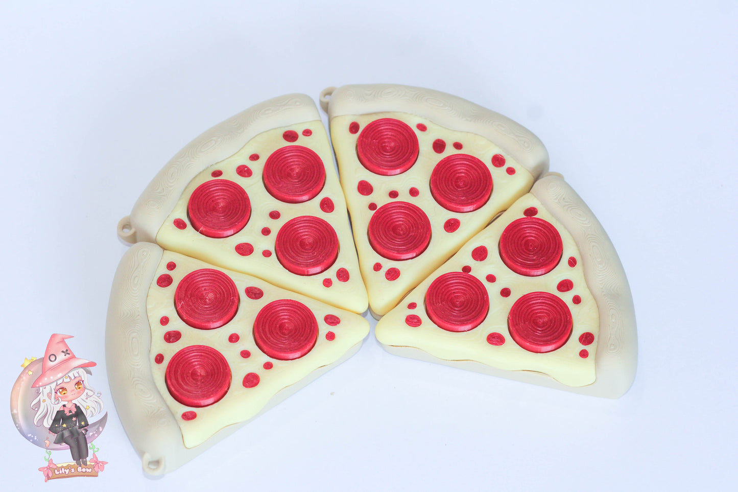 Clicker Pizza Slice Fidget Toy